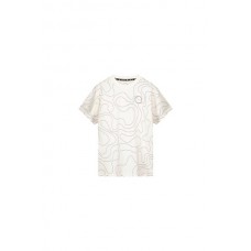 Bellaire T-shirt Alloverprint Snowwhite